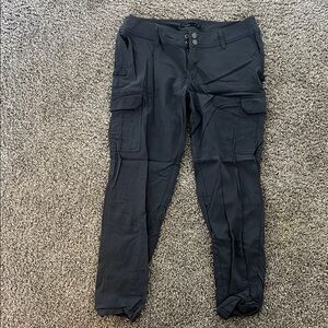 Prana Black Cargo Joggers for Women